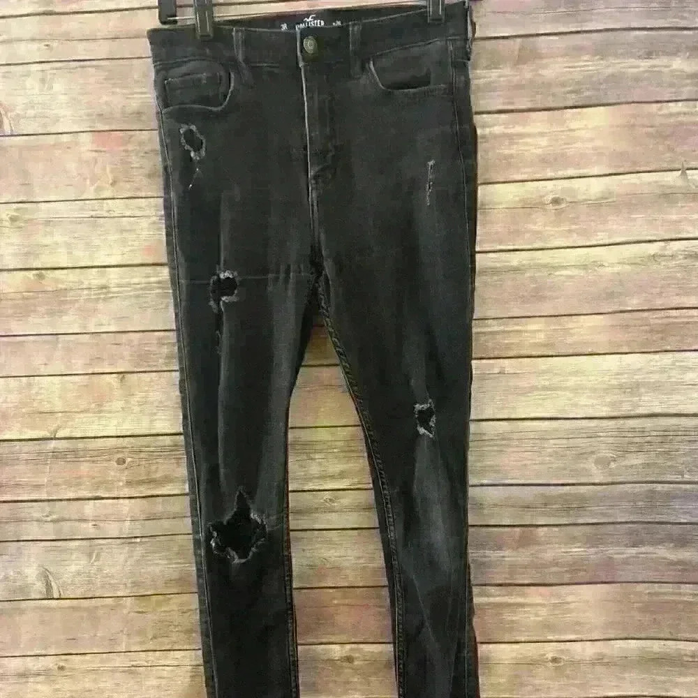 Hollister black jeans w26 3R
